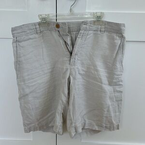 Jos A Bank Linen Shorts